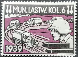Soldatenmarke 2.WK, Mun Lastwagen Kol 6, Wi Trsp 35