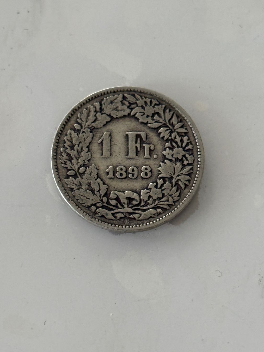 Alle Münzen: 1 Franken 1898  Rar – Gebraucht aus Wallisellen von SWISS_SILVER1