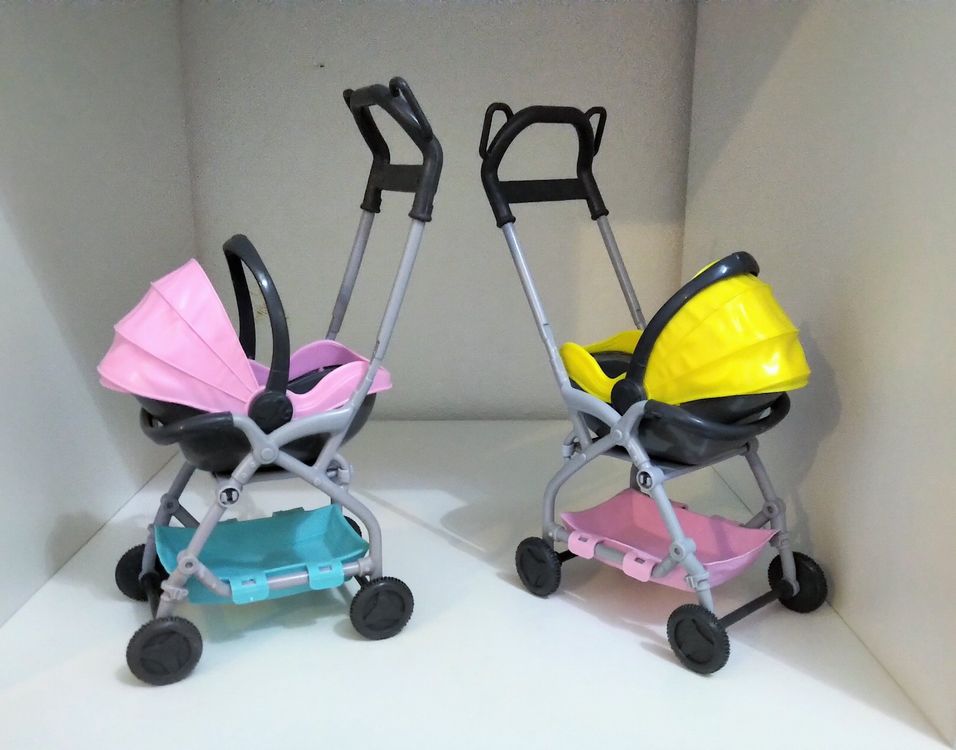 barbie babysitter poussette