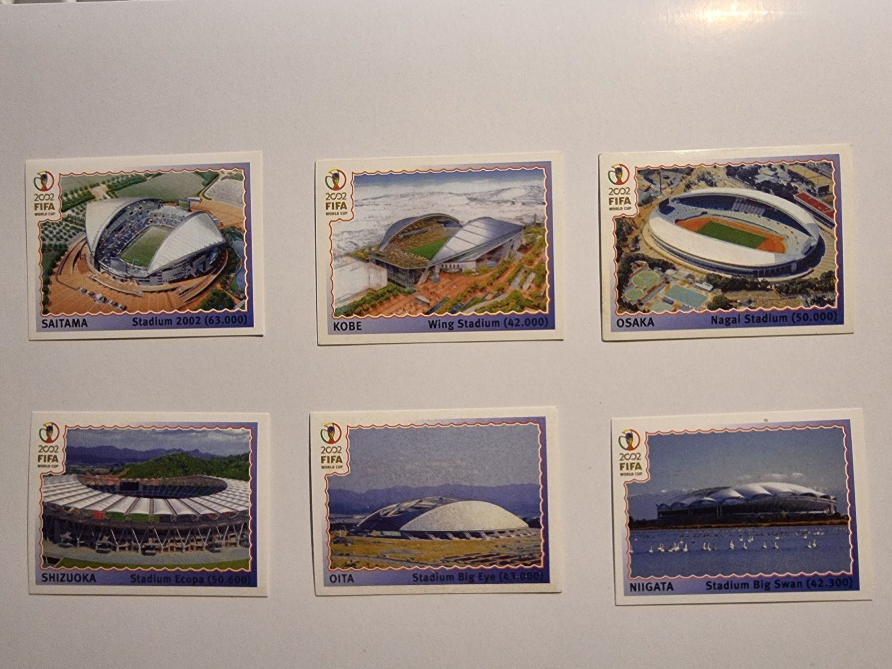 Panini Carte collezionabili: panini wm 2002 seltene stickers stadien – Nuovo (secondo la descrizione) da Oberglatt ZH venduto da paninistickersworld