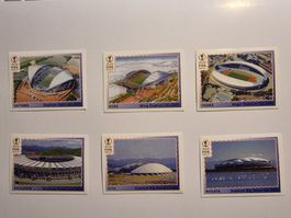 panini wm 2002 seltene stickers stadien