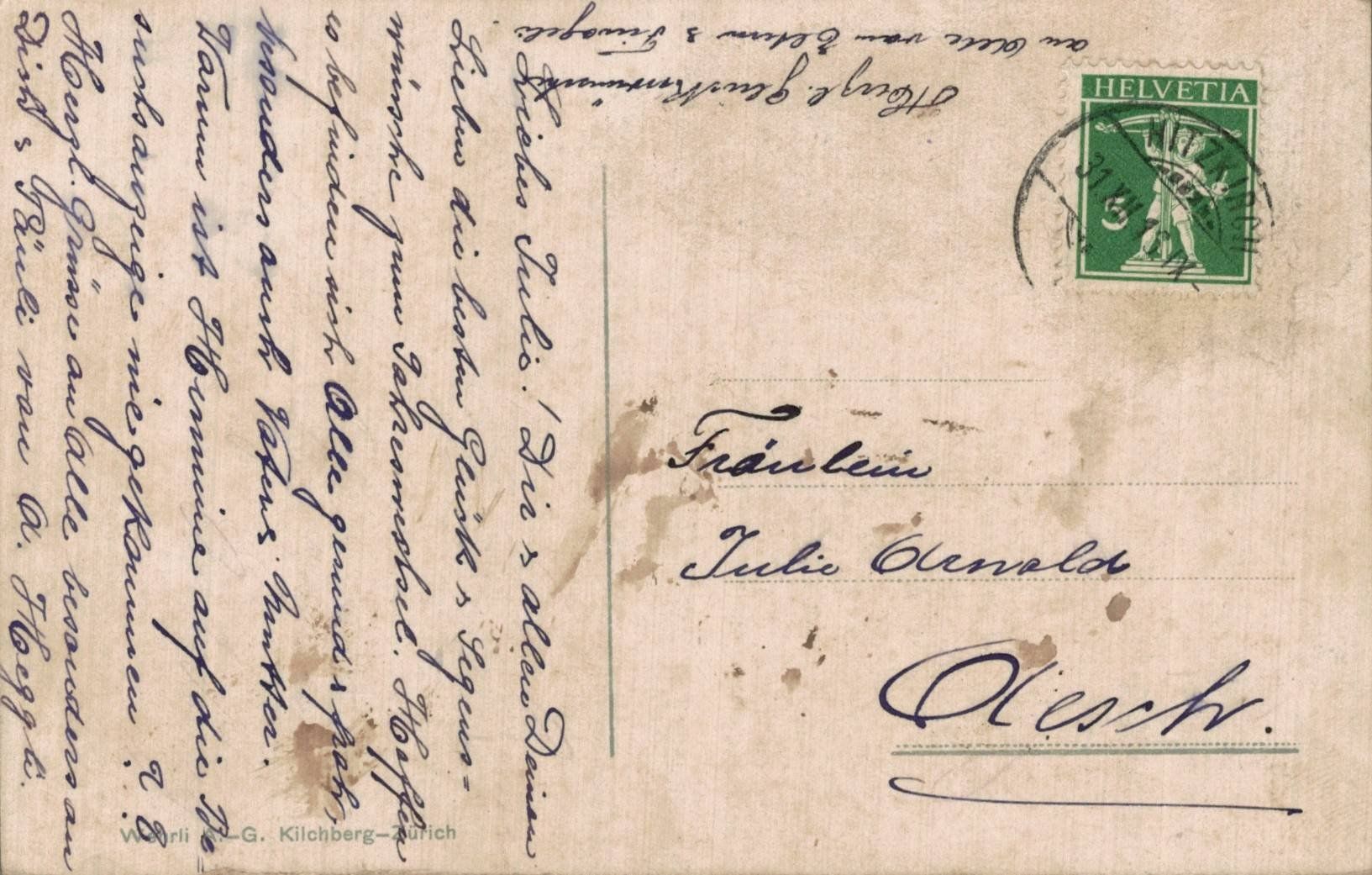 Cartoline postali: Ansichtskarte Urnersee Blick vom Seelisberg – Usato da Oberkirch LU venduto da sa_kr 1