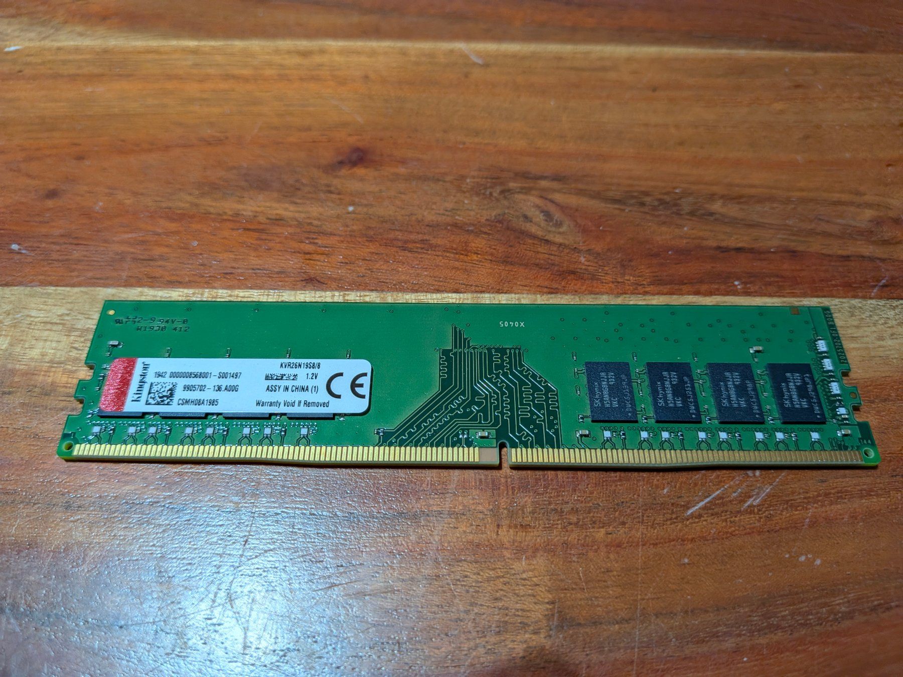 Samsung Memory / RAM: Kingston DDR4 8GB RAM – Gebraucht aus Amriswil von hardware_uschi