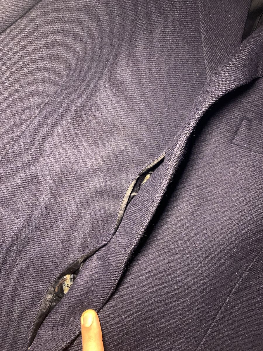 Cappotti: Navy Blue Wool Overcoat, Modehaus Pfäffli, Size L – Nuovo (secondo la descrizione) da Brislach venduto da edu_t6pq 4