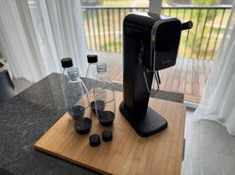 SodaStream Art INKLUSIVE 4x Kunststoffflasche