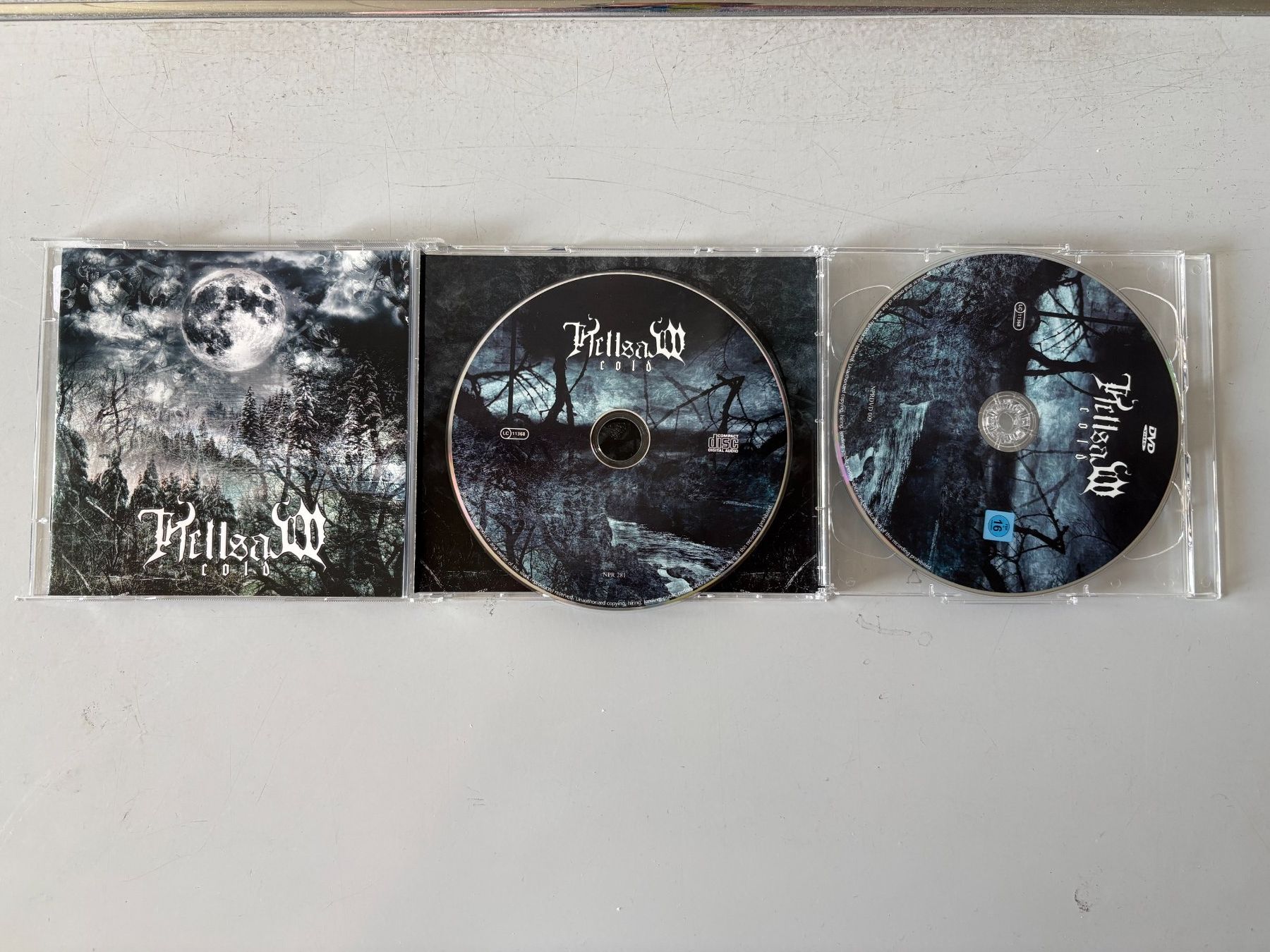 CDs: HELLSAW - Cold CD & DVD Black Metal 2009 – Gebraucht aus Wiedlisbach von Andrisa