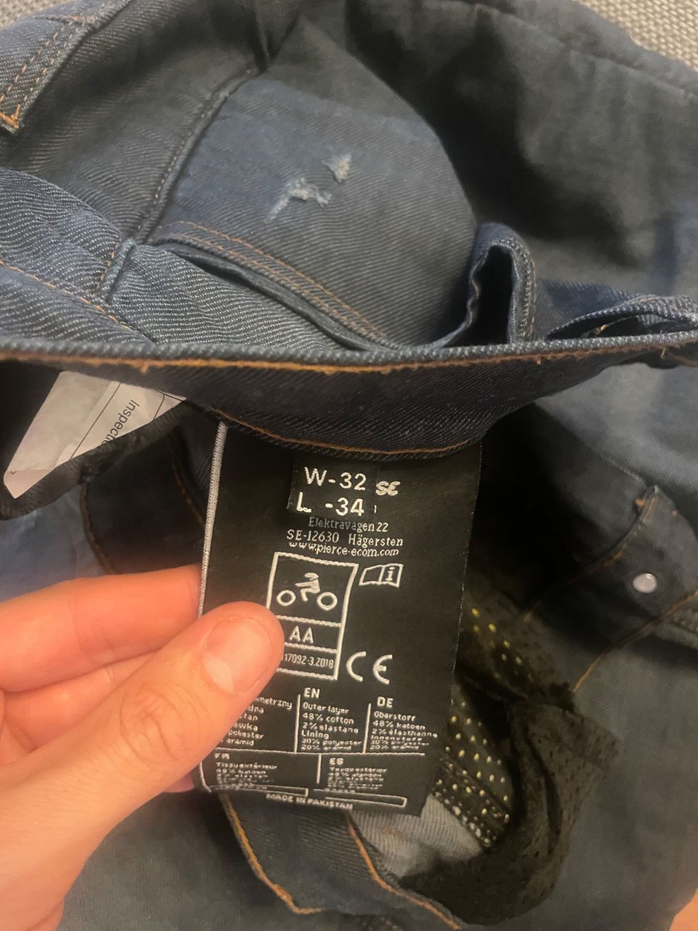 Pantaloni: Motorradhose Jeans – Usato da Wettingen venduto da Sloettler 3