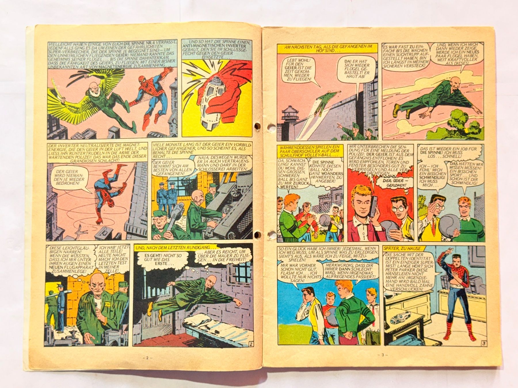 Fumetti: Die Spinne Marvel Comic-Nr.10 -Vintage-Superhelden-Klassi... – Usato da Zuerich venduto da SonderArt-Wertgut 4