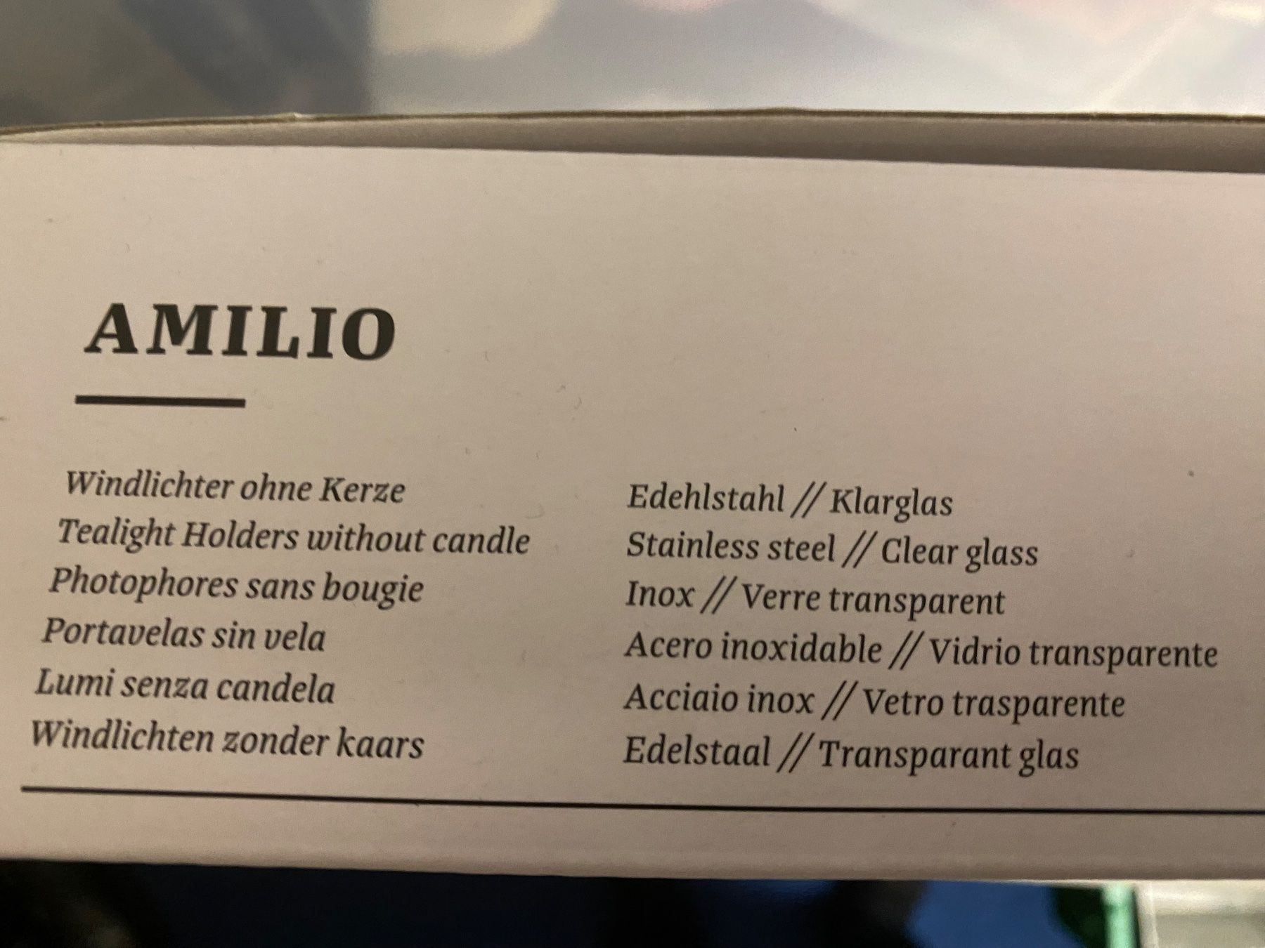 Blomus Portacandele: Blomus Edelstahl Windlichter Amilio, 3er Set, neu – Nuovo e nell'imballaggio originale da Dietlikon venduto da Trukaip 2