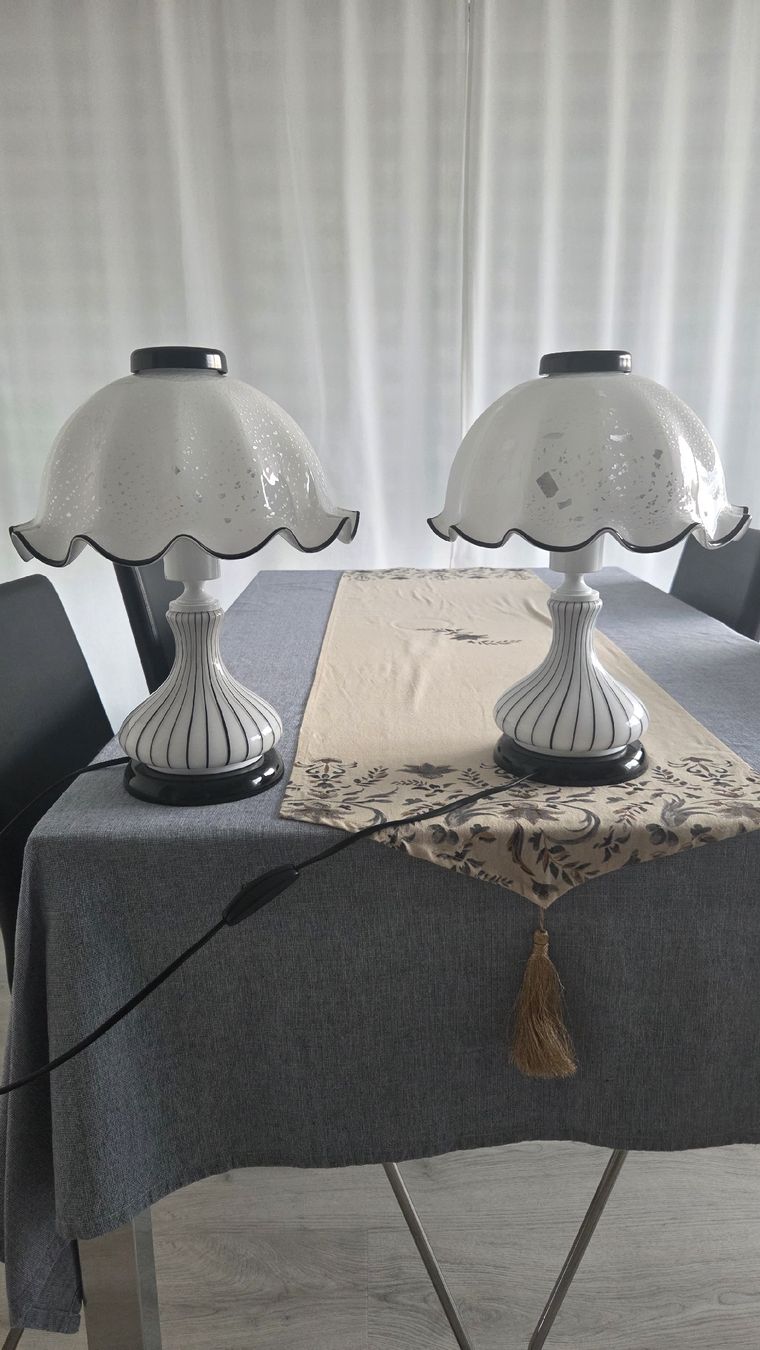 Murano Lampes: 1 Paar Tischlampen – D'occasion à Olten par spatz3010 3