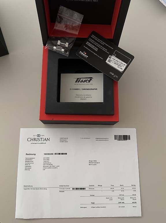 Uhren: Tissot PRC 100 – Gebraucht aus Luzern von sergio_v97 4