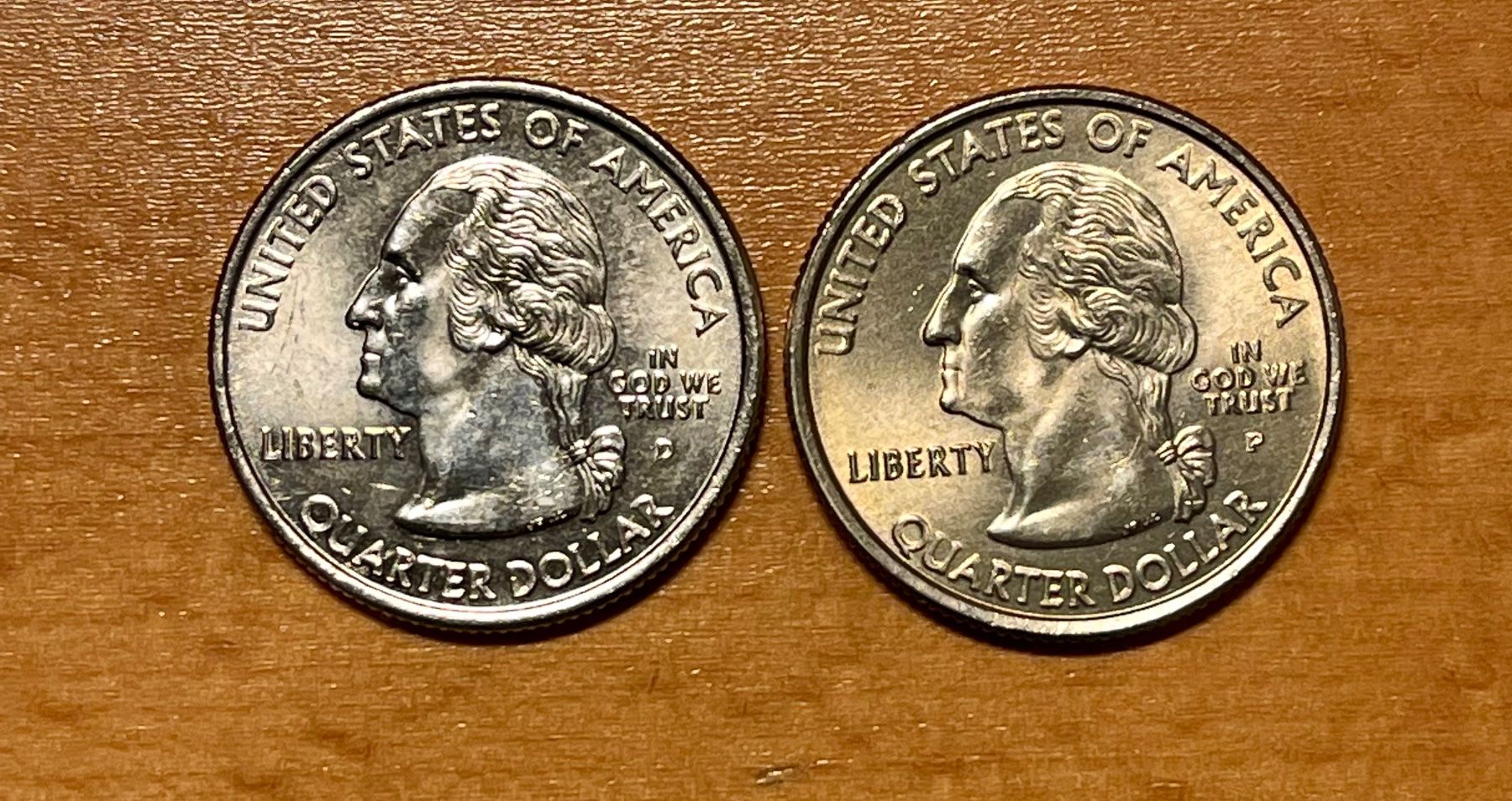 Tutti le monete: 2 USA State Quarters New Hampshire 2000 D&P – Nuovo (secondo la descrizione) da Lostorf venduto da Spiridon 1