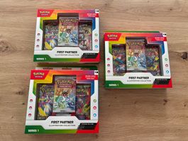 Pokemon First Partner Illustration Collection Series 1 (3x)