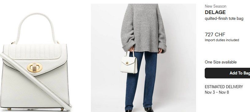 Borse da donna: Tasche / sac Delage Freda mini – Usato da Collonges venduto da Auganien 2