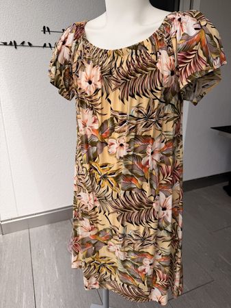 Kleid Sommerkleid Blumenmuster 