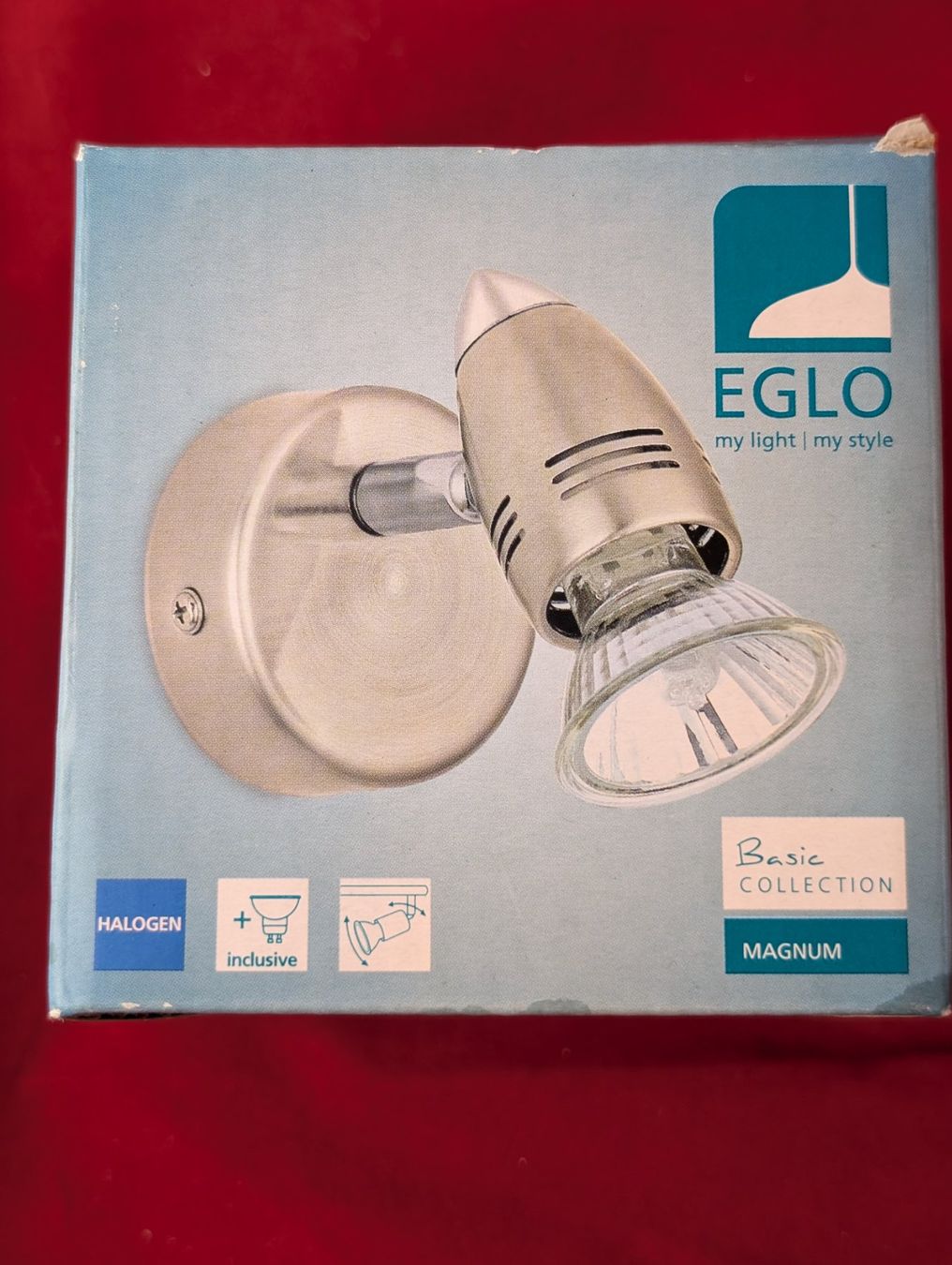 Eglo Lampade: Halogen Spot - EGLO MAGNUM - max. 50W GU 10 – Nuovo e nell'imballaggio originale da Embrach venduto da RogerGerzner