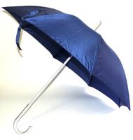 Fiat Regenschirm gross blau Alu 100cm Durchmesser NEU