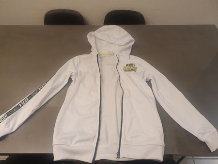 Y.F.K. Street Racer Hoodie, Gr. 158/164, Weiss, Top Zustand!
