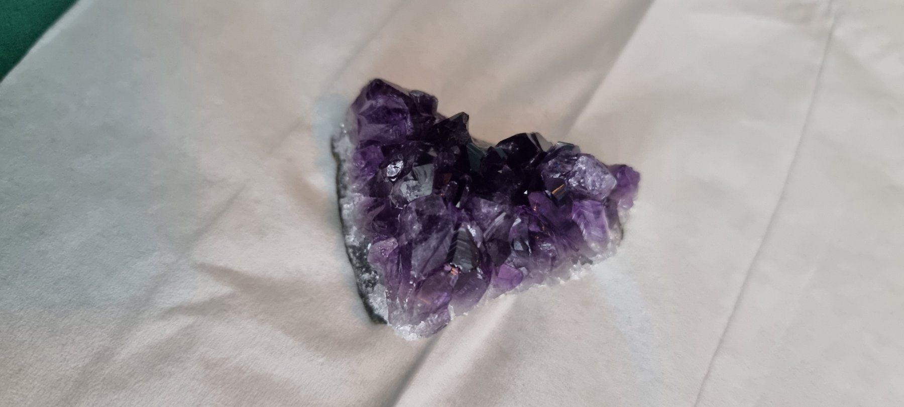 Minerali & Pietre curative: Amethyst Druse 5x4cm. – Nuovo e nell'imballaggio originale da Menziken venduto da Mirager