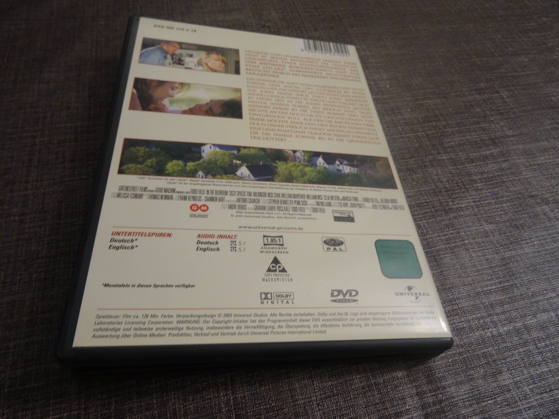 Tous les DVDs: DVD In The Bedroom Todd Field – D'occasion à Olten par Disc-Verkauf 2