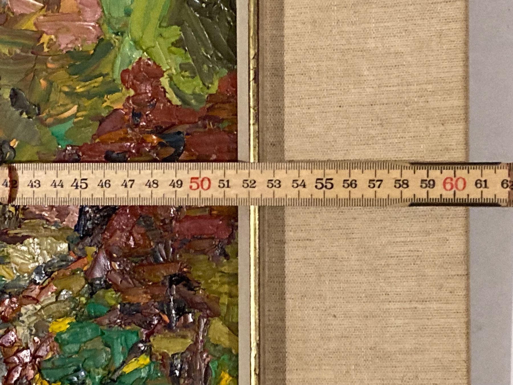 Dipinti: Landschaftsgemälde signiert mit Fluss und Baumen – Usato da Hirzel venduto da pjn_d7xp 7