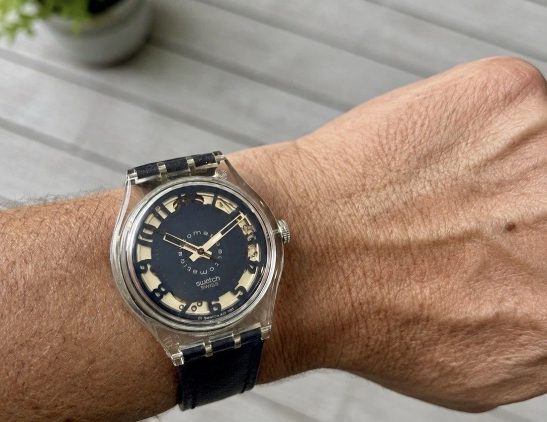 Swatch Orologi: Swatch Automatic Uhr – Usato da Zug venduto da mike.m