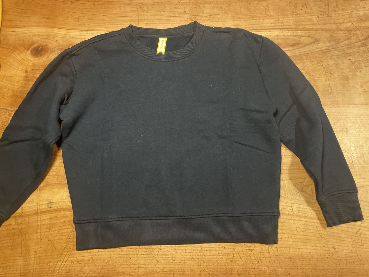 Friboo Maglioni & Felpe: 3 Pullover grau, schwarz, blau Gr. 128 – Usato da Bonstetten venduto da soleillle 1