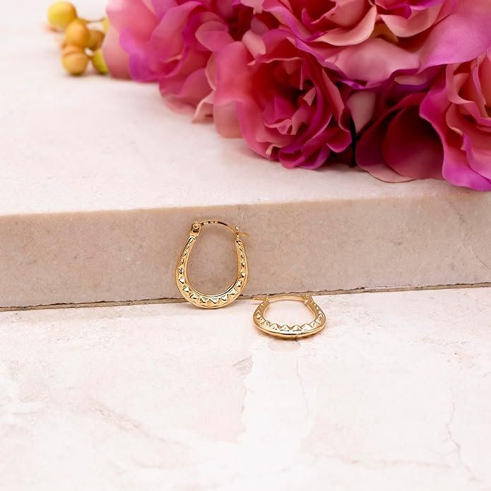 Orecchini pendenti & Orecchini a lobo: Damen-Ohrringe 375 gold – Nuovo e nell'imballaggio originale da Hemmental venduto da Zirconwelt 2