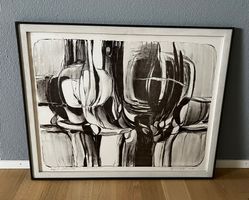 Original Litographie HIRZEL 39/80 Bild Harmonie 80cm x 65 cm