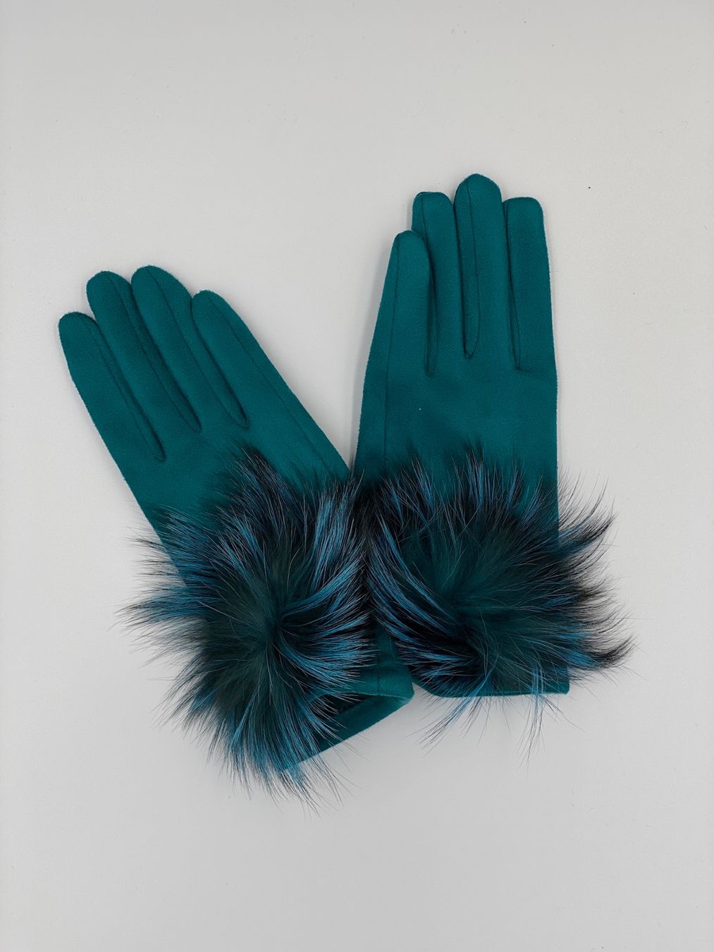 Handschuhe & Handstulpen: Handschuh mit Pompon "Petrol" – Neu und originalverpackt aus Bülach von DuffyFashionAvenue 3