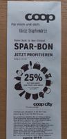 25% Coop City Gutschein