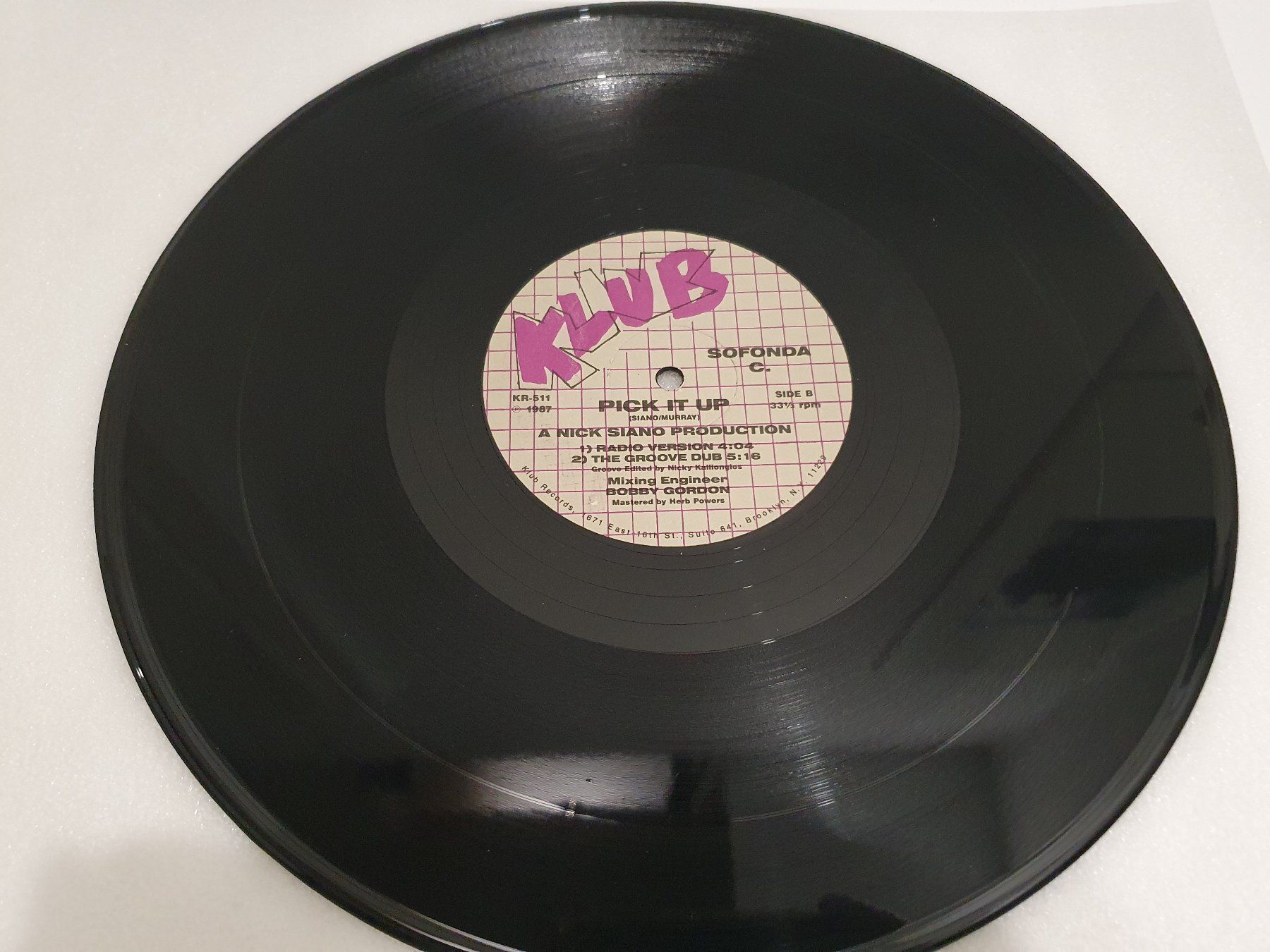 Schallplatten: Sofonda C. – Pick It Up (House) – Gebraucht aus Uster von Vinyl-Leidenschaft 3