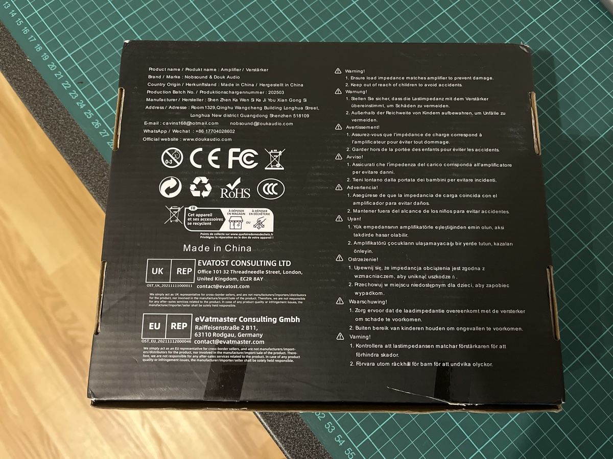 Amplificateurs: Douk Audio Box neu – Neuf avec emballage d'origine à Rickenbach Sulz par Scorvette 4