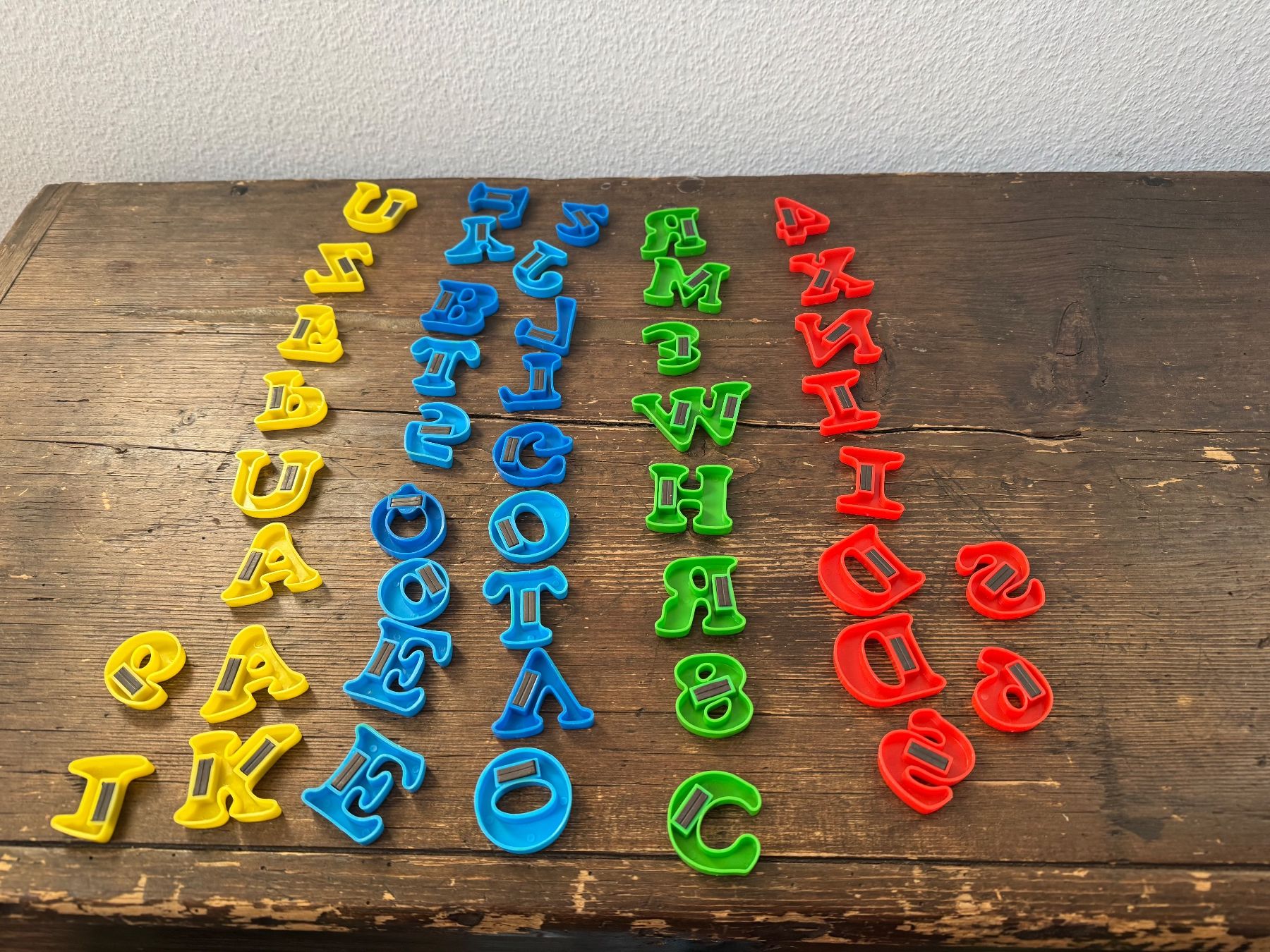 Calamite: Magnet-Buchstaben | Buchstaben - magnetisch - in Farbe – Usato da Köniz venduto da meerundwind 1