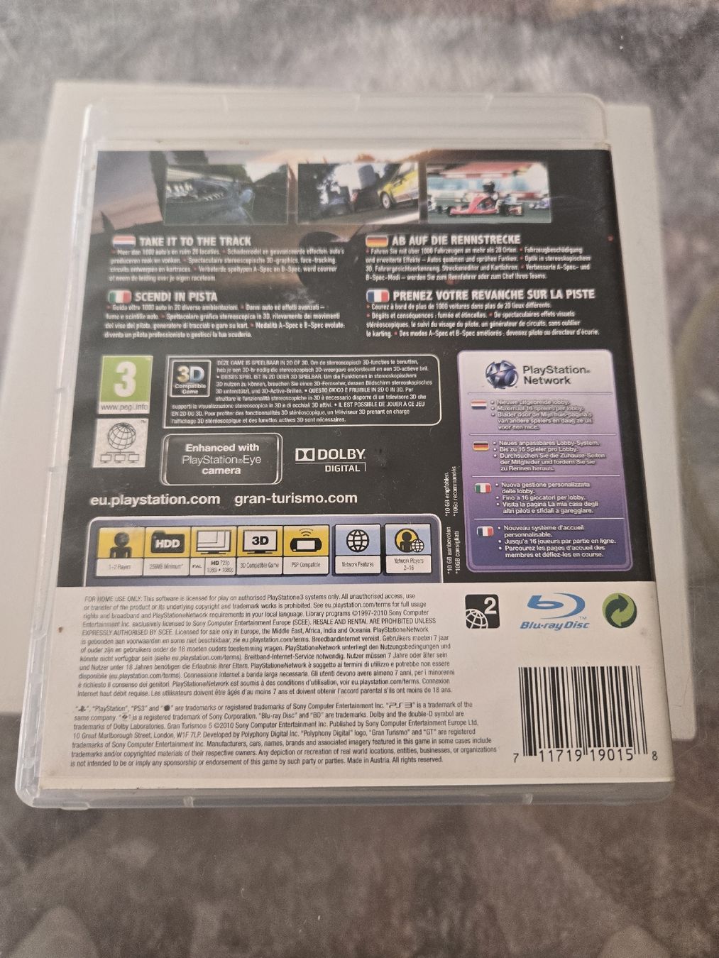 Jeux: Gran Turismo 5 PS3 – D'occasion à Bussigny par Kfdlt 1