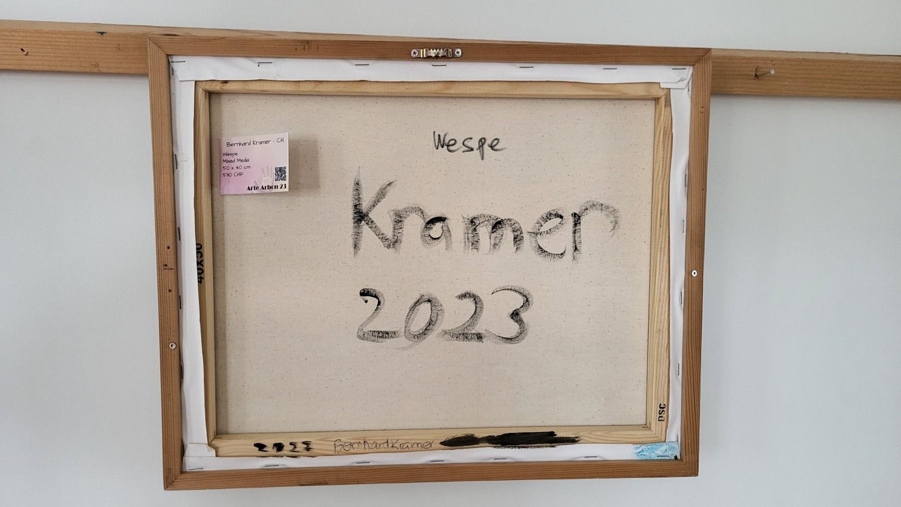 Dipinti: Wespe - Bernhard Kramer – Nuovo (secondo la descrizione) da Goldach venduto da artkramer 1
