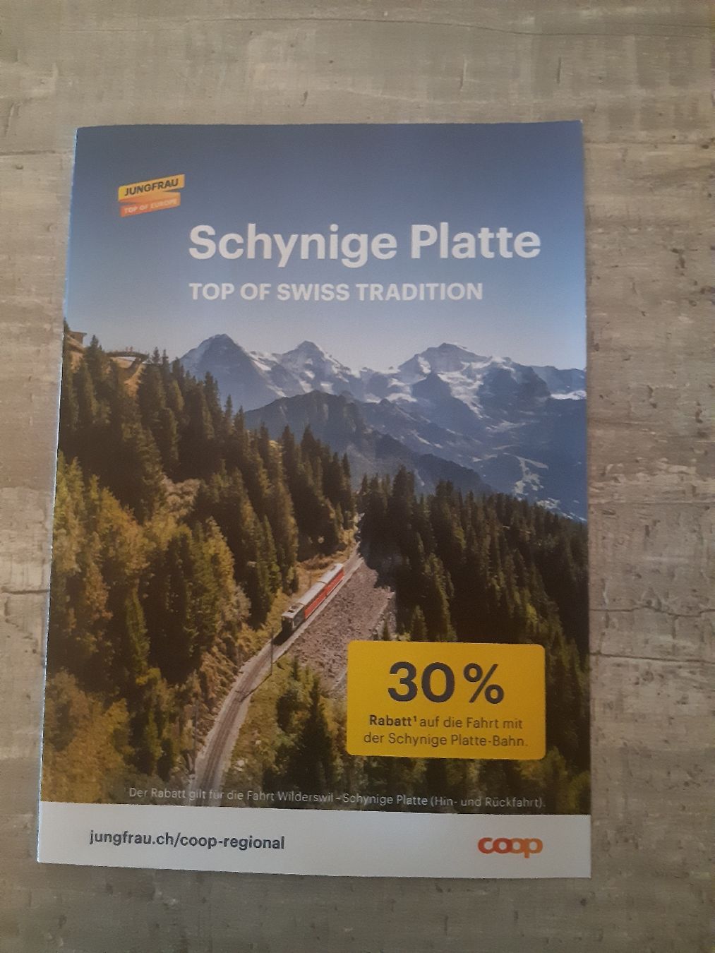 Buoni: Gutschein Schynige Platte – Nuovo (secondo la descrizione) da Toffen venduto da Gwunderegge77
