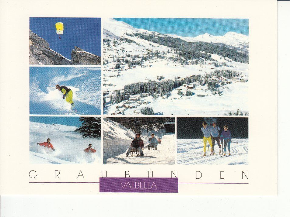 Cartoline postali: Lenzerheide / Valbella um 1995, neuwertig – Usato da Bürglen TG venduto da StampGraf