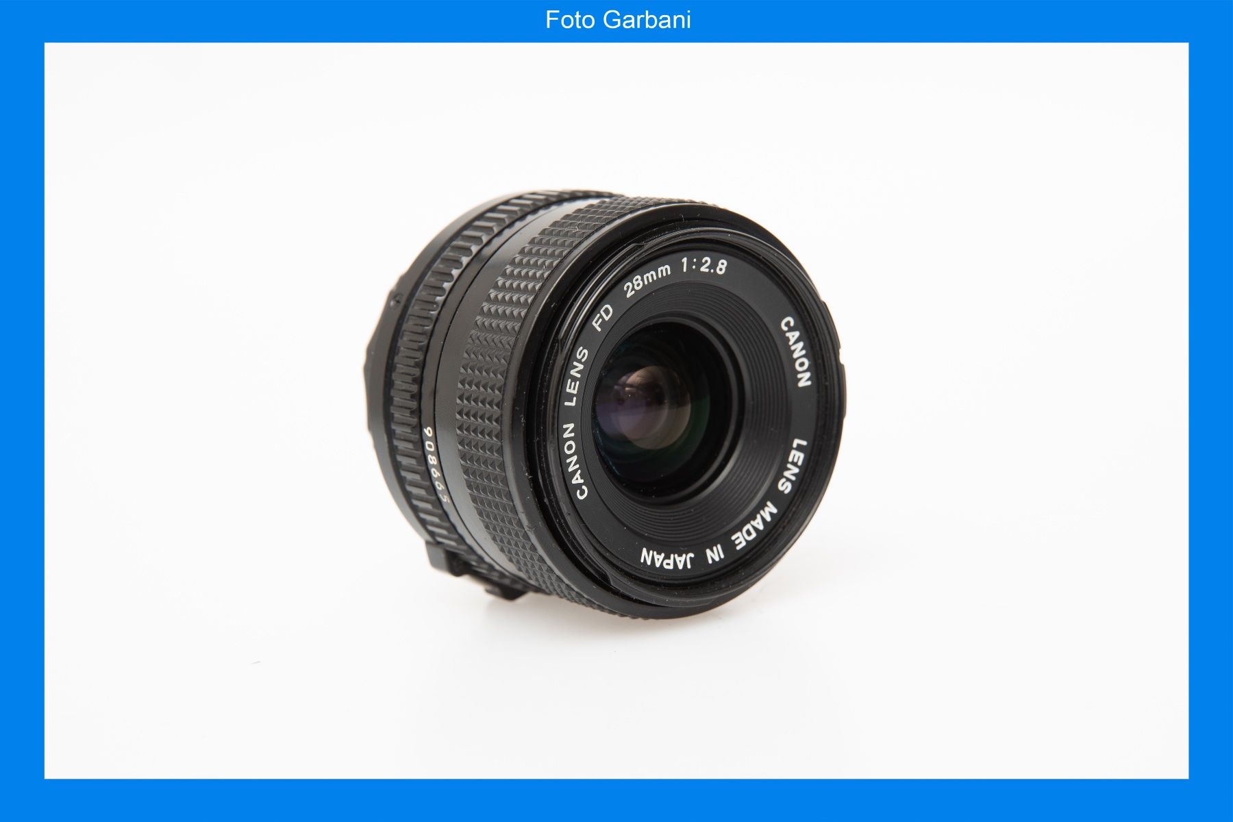 Canon Obiettivi: Canon Lens FD 28mm f2.8 – Usato da Muralto venduto da FotoGarbani