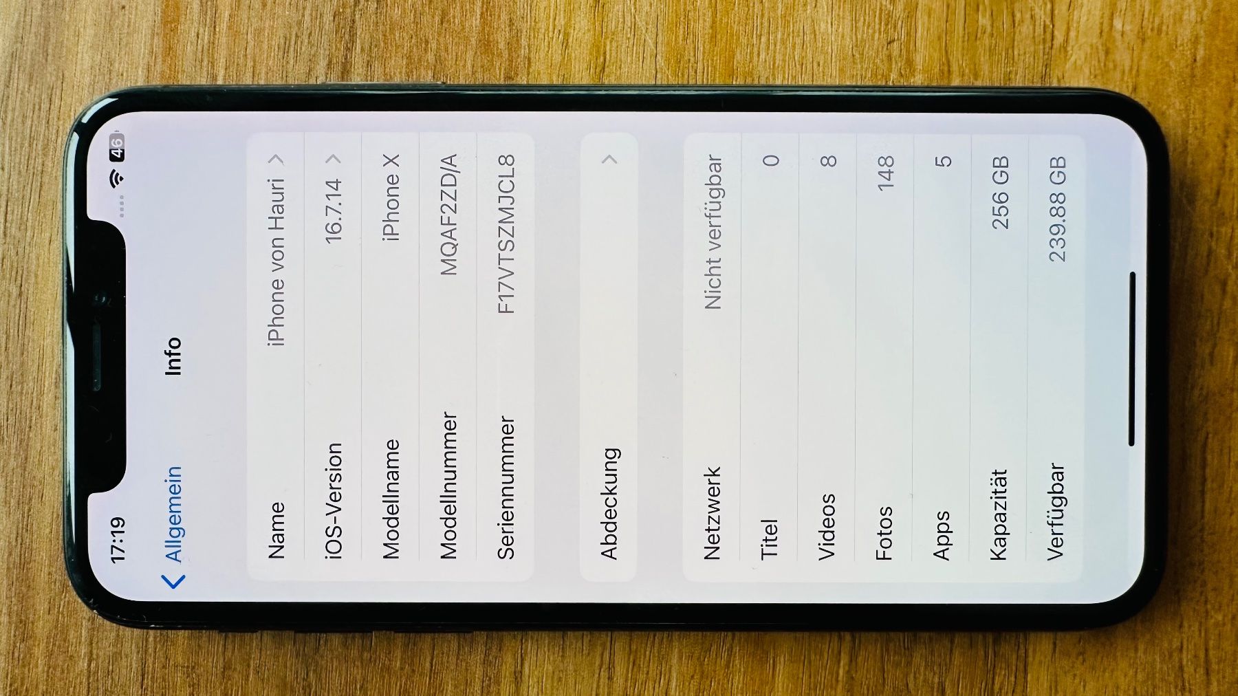 Apple Telefoni cellulari / Smartphones: IPhone 10 in Top Zustand – Usato da Rorschacherberg venduto da Hauri67 7