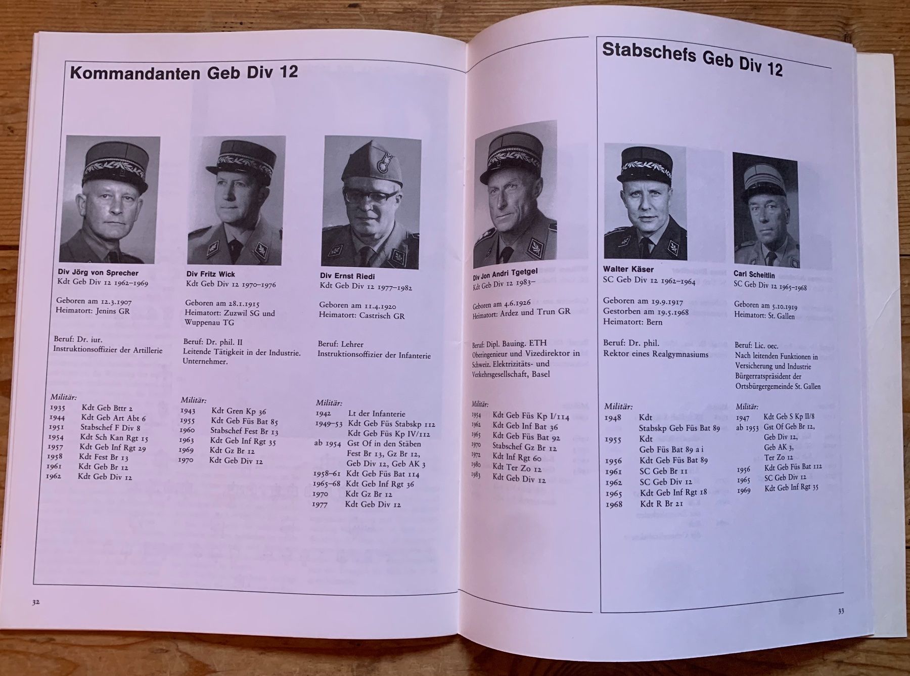 Libri: Büchlein 25 Jahre Geb Div 12 – Usato da Goldingen venduto da Bergler012 5