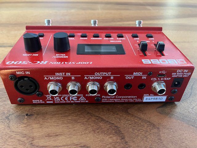 Boss Strumenti musicali: Boss LOOPER RC-500 – Usato da Lufingen venduto da Imperator3 1
