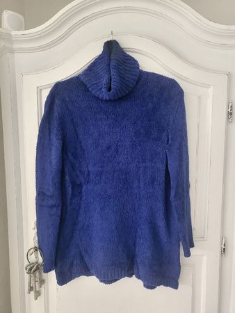 Riani Rollkragenpullover blau Grösse 36 guter Zustand