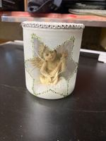 Dekoglas mit Engel ( Batteriebetrieben)
