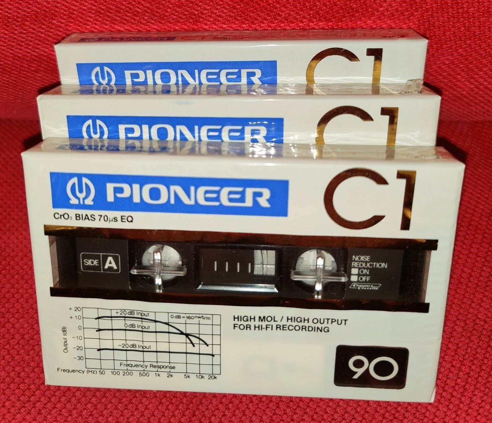 Kompaktkassetten: The First PIONEER "C1 90" type II.... – Neu und originalverpackt aus LAUSANNE von Mistersound 1