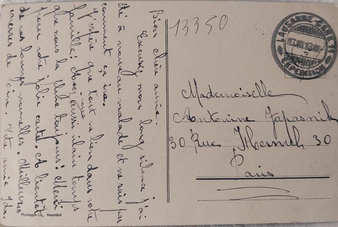 Cartoline postali: ROCHERS-de-NAYE  -  1913 – Usato da Delémont venduto da Domdom1 1