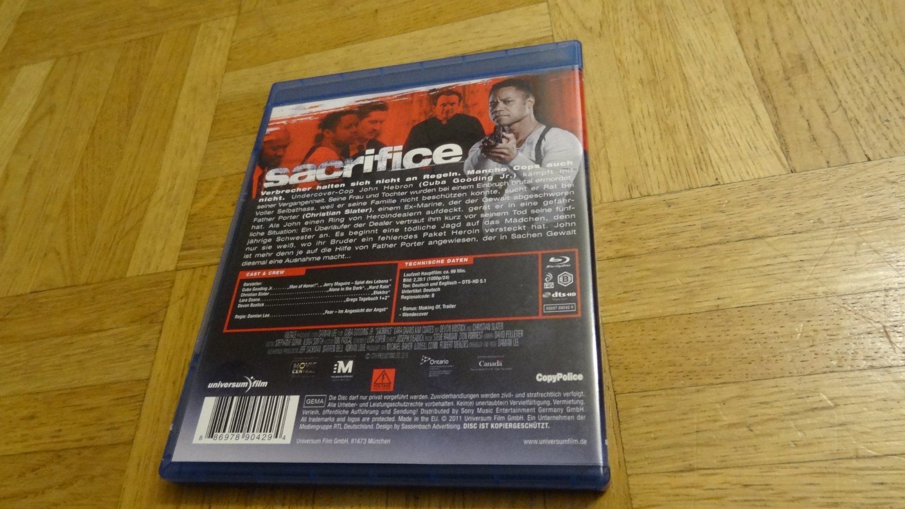 Tutti i DVDs: Sacrifice - Tag der Abrechnung BLU-RAY – Usato da Olten venduto da Disc-Verkauf 2
