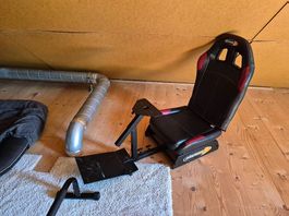 Playseat Evolution Gaming-Rennsitz / Sim-Rig (Schwarz/Rot)