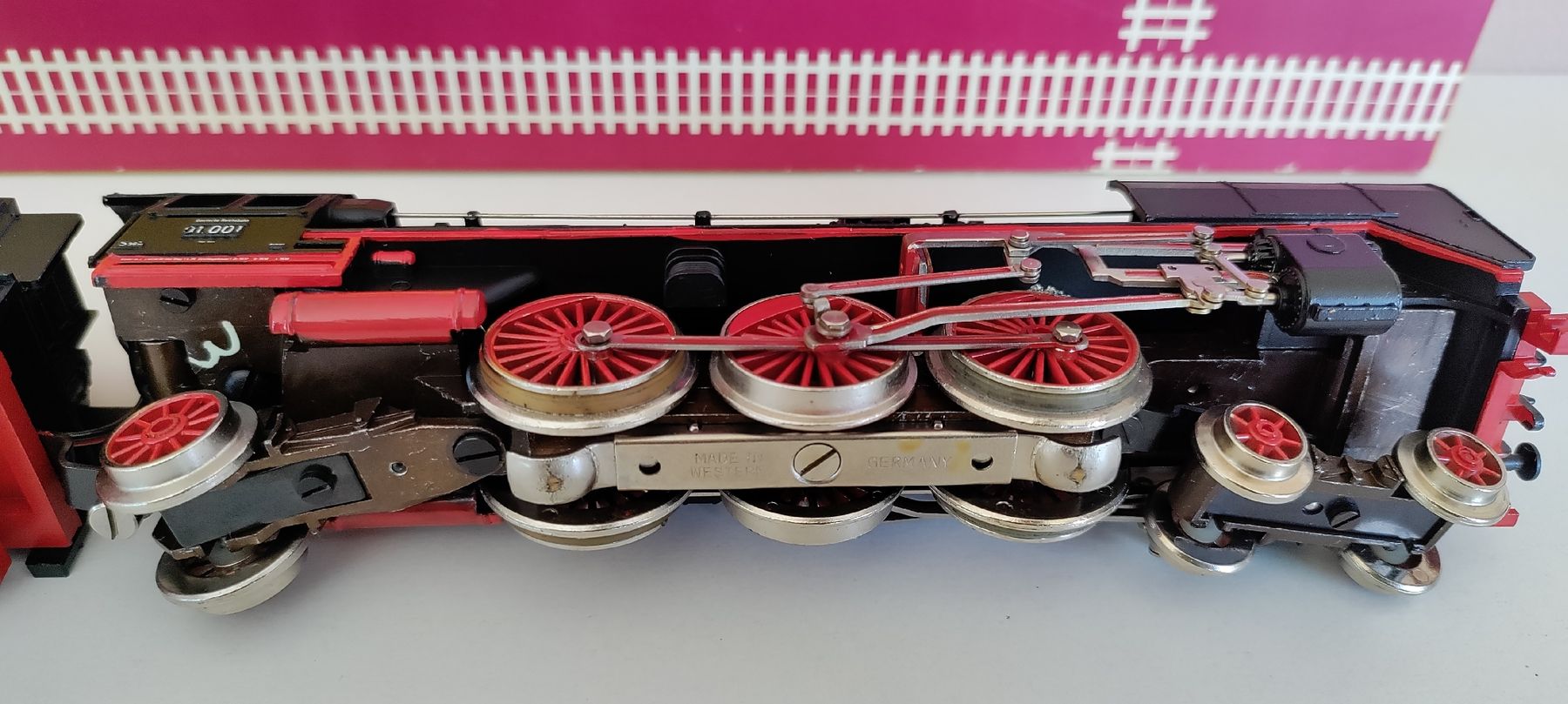 Trix Modellini di ferrovie: Trix-Express Dampflokomotive"BR·01·001"|Art.2204|neuwertig – Usato da Boswil venduto da MAF_952 6