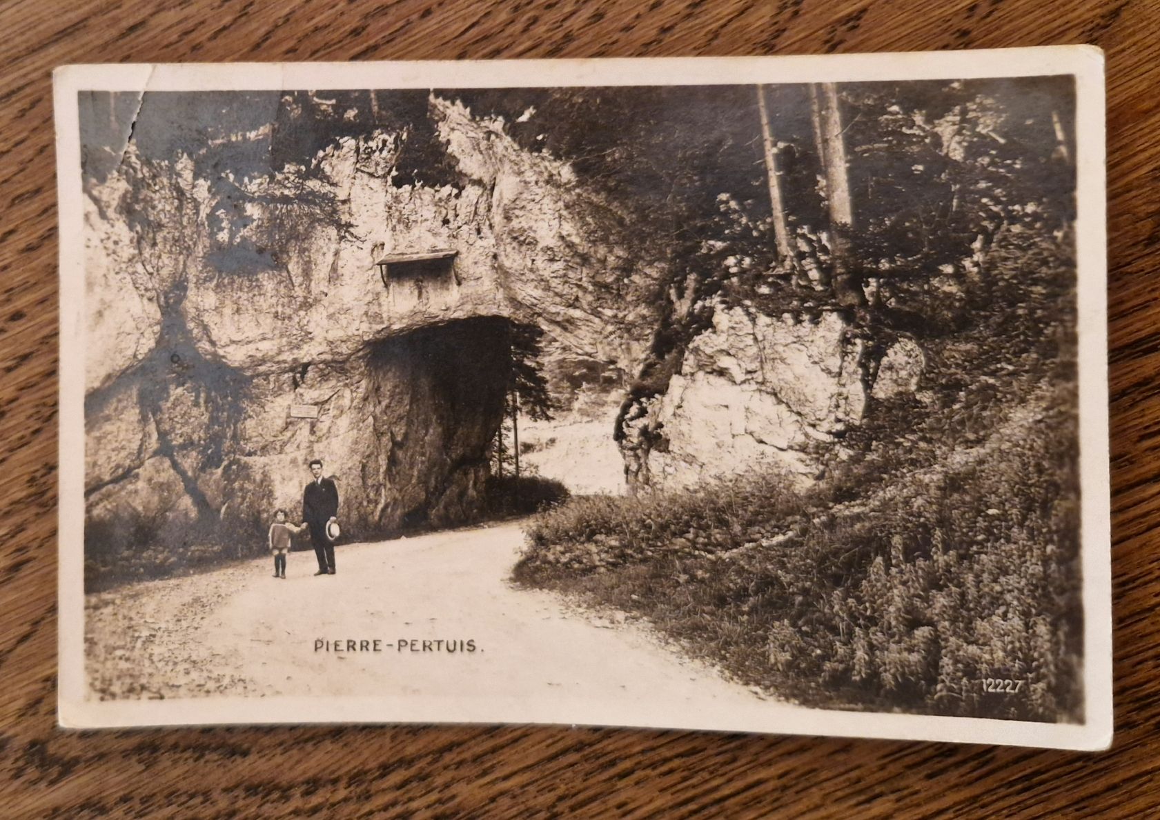 Ansichtskarten: Pierre - Pertuis 1929 – Gebraucht aus Ebikon von Donar50